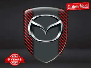 Mazda Emblèmes Silicone Auto Résistants Pro Qualité